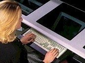 Viewport whith user showing keyboard drawer