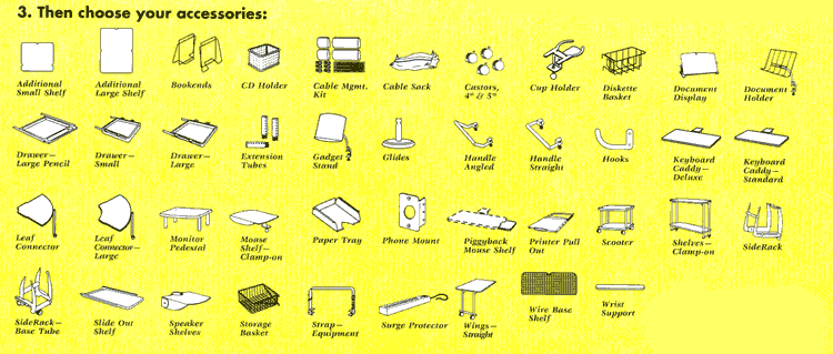 Anthro Technology Cart Accessories