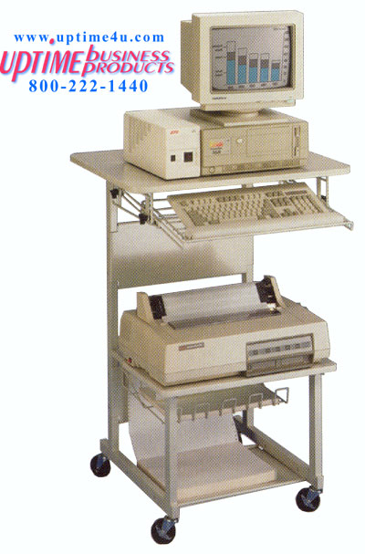 Stand-Up Computer Cart Gives You A Value Price Solution, From Balt.