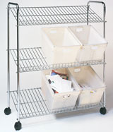 wire mail carts  - view 2