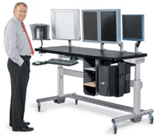 Adjustable Height Cart View 1