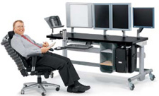 Adjustable Height Cart View 2