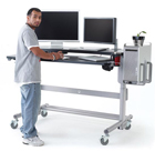 Adjustable Height Cart View 7