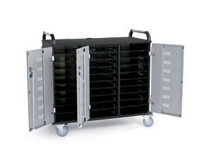 30-unit notebook storage carts