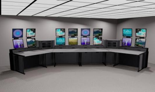 Innovative Touch Screen Compliant Flat Panel Console