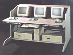 EDP netcom3 72" low profile network furniture unit