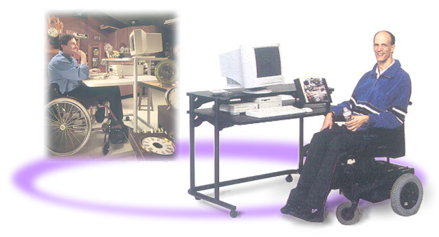 3. Anthro Technology Carts for Handicap Persons and other Special Needs