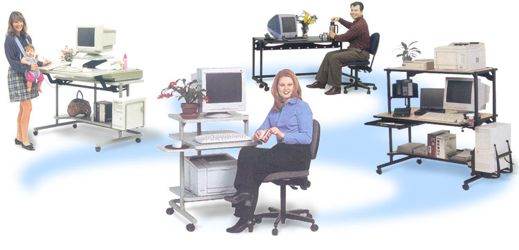 5. Anthro Technology Furniture computer carts, for office, home and MORE!