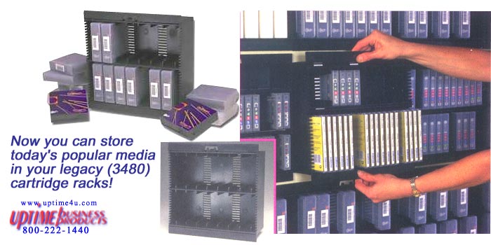 Flex Pack stores DLT, Magstar, CD'sand more!