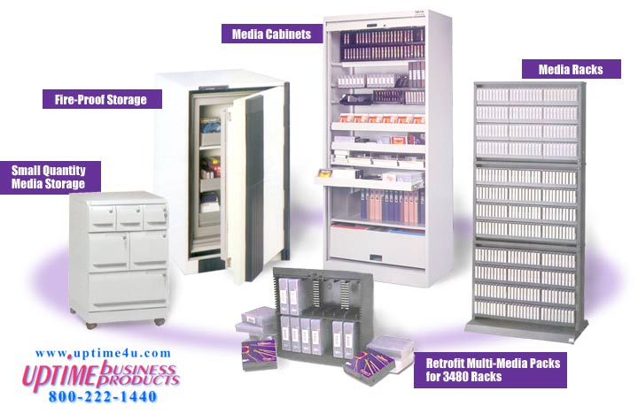 Tape storage, racks and fire-proof storage by Schwab