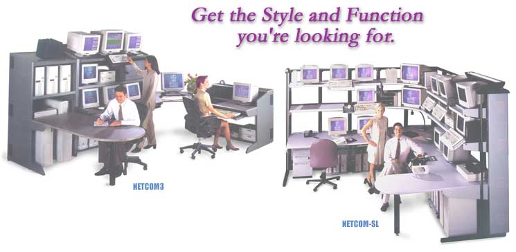 EDP NetCom SL and NetCom 3 network furniture