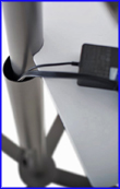 iPad kiosk easel