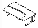 height adjustable workstation 72 wide