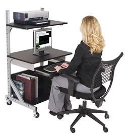 computer height adjustable workstations - pic 1