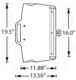Premium Wall Mount Laptop Station platform