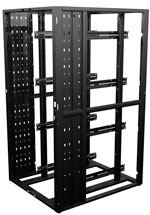 wide network server rack frame
