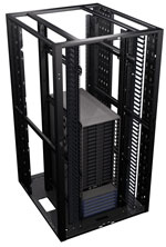 wide rack network switch cabinet