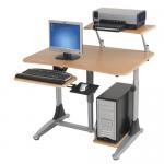 Converts to a Stand Up Computer Desk with Easy Pneumatic Lift