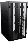 Extra-Wide Network Cabling Cabinet Enhances Switch Cable Management